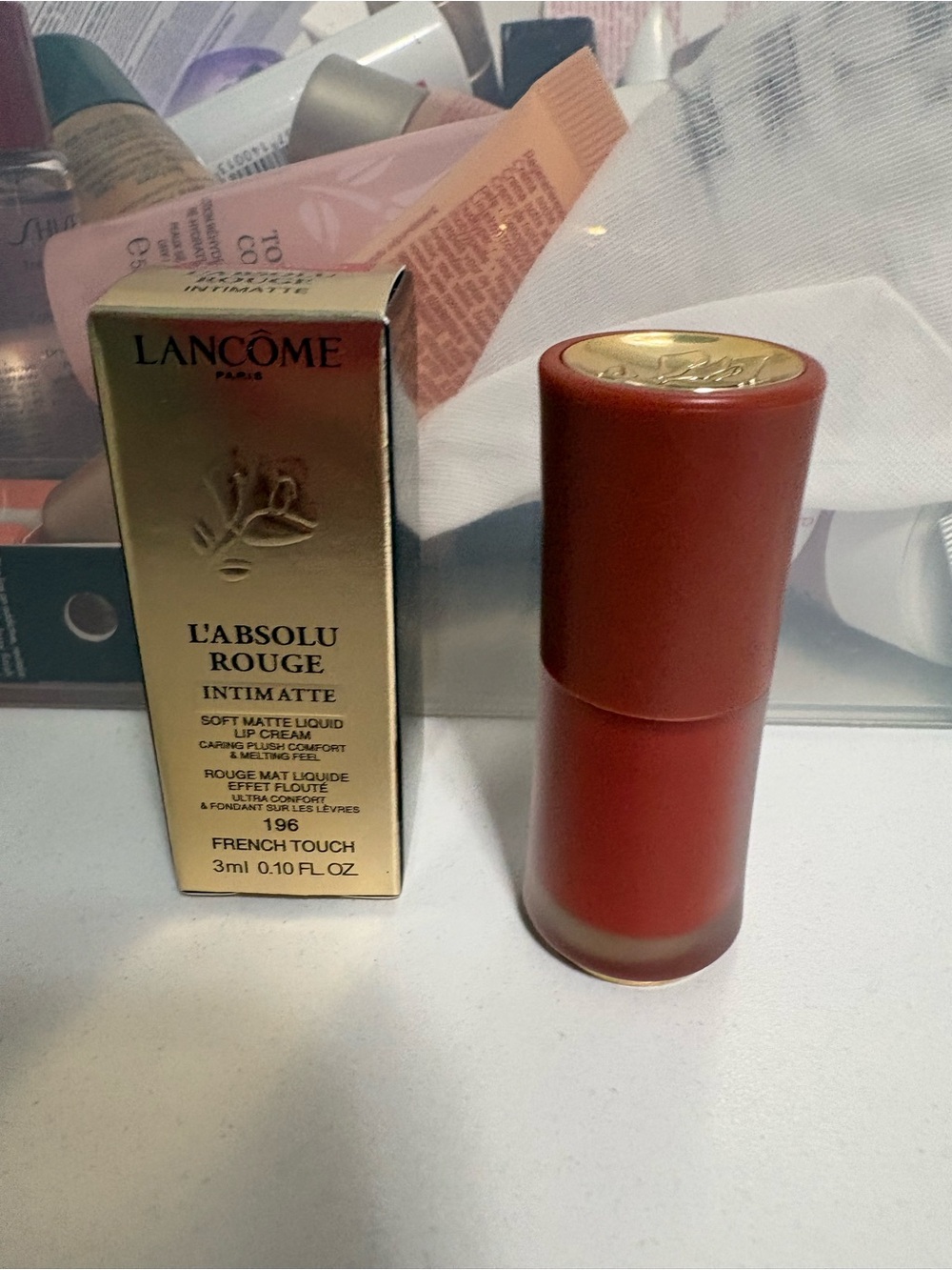 Lancôme lip gloss #196
